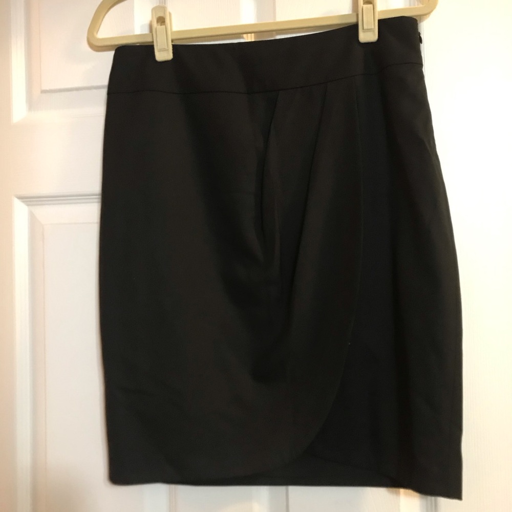 Simple black skirt